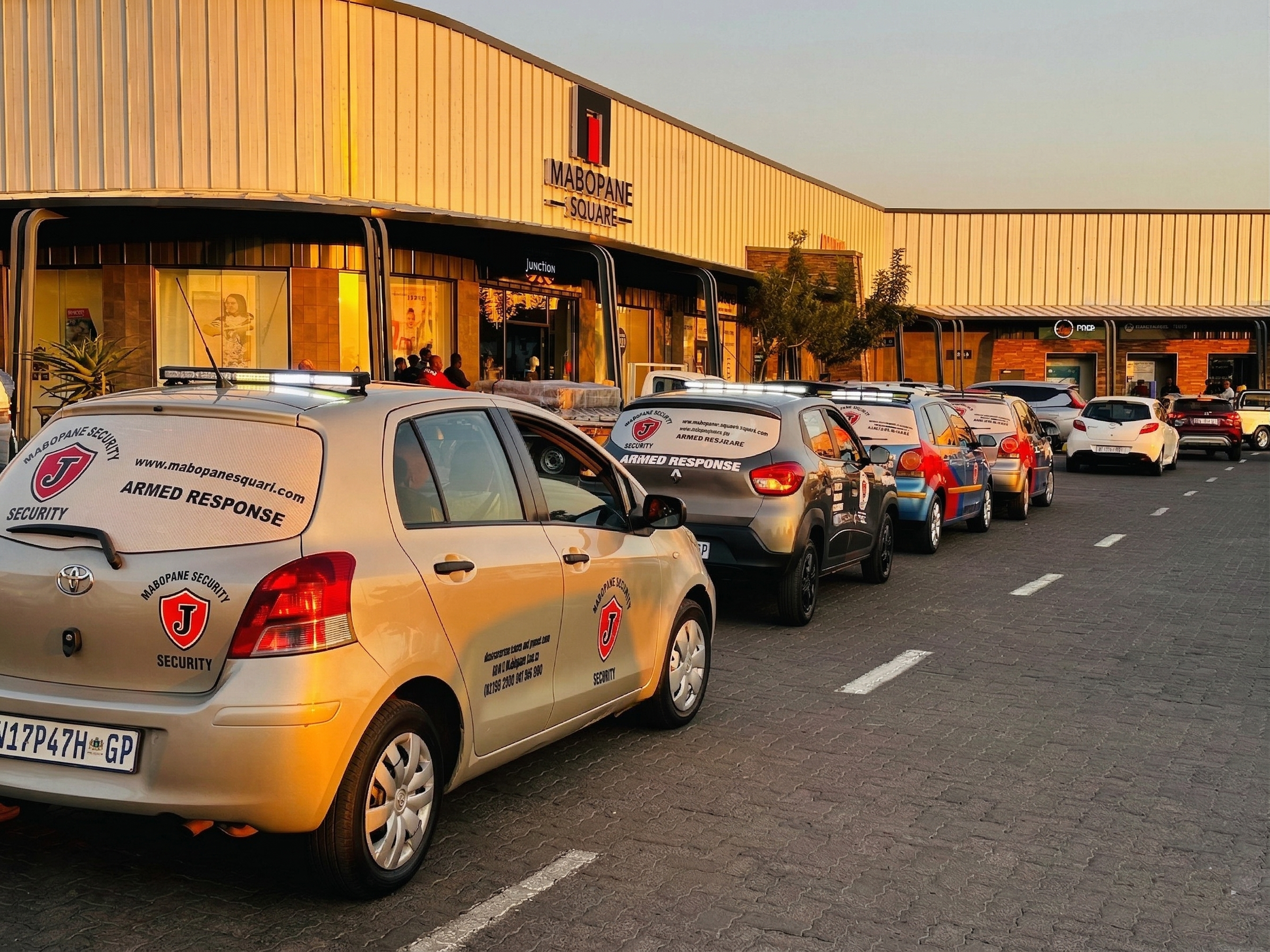 Security response vehicles fleet